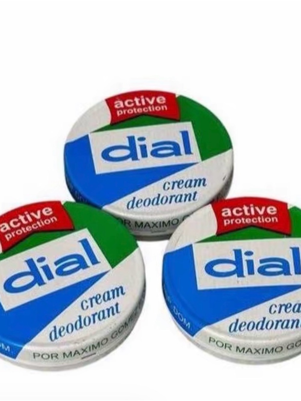 Cream Deodorant - White/Green/Blue